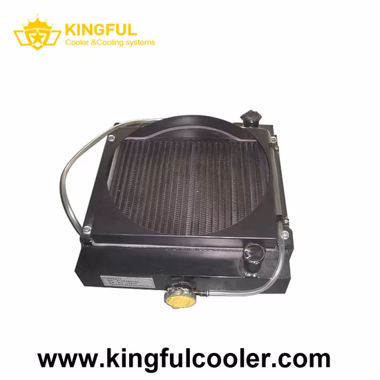 Китайский алюминиевый масляный радиатор с производством гидравлического двигателя