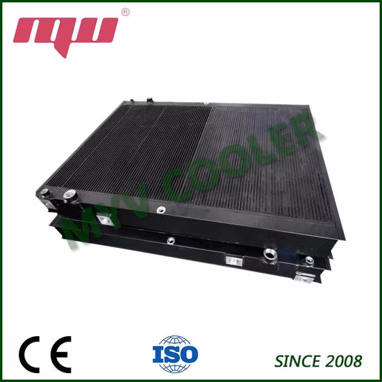 Комбинированный алюминиевый масловоздушный охладитель воды для дорожно-строительных машин