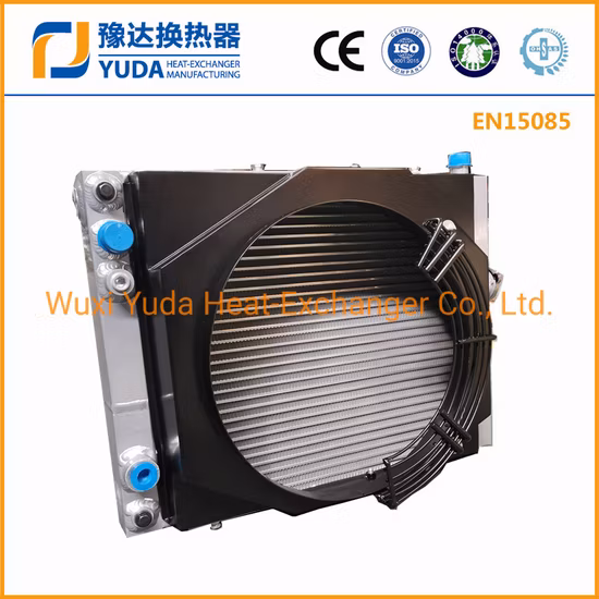 Масляный радиатор экскаватора (8T) Пластинчатый стержень Охладитель гидравлического масла